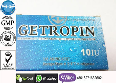 GMP 100 Iu/del equipo de crecimiento humano de la hormona de polvo secado Freezed HGH Getropin del péptido