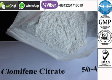 Polvo cristalino blanco del citrato de Clomiphine del músculo de los esteroides antienvejecedores del aumento