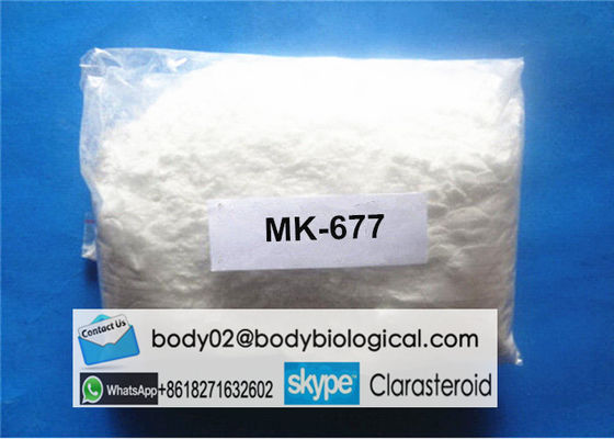 CLAR cruda 99,5% del polvo de Mk-677/Mk677 Ibutamoren SARMs para el edificio del músculo